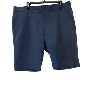 TravisMathew Men's Flat Front Golf Shorts - Navy Blue